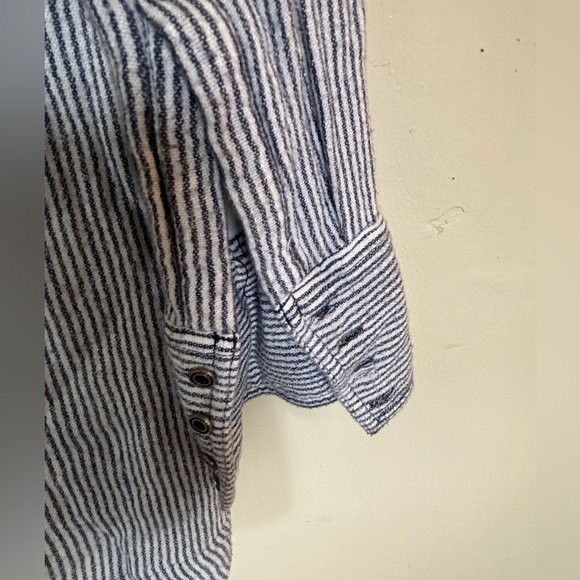 Free People double lined rayon long sleeve  blouse - Picture 7 of 9